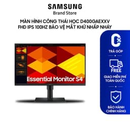 Thumbnail Màn hình Samsung công thái học D400GAEXXV FHD IPS 100Hz Bảo vệ mắt Khử nhấp nháy 1