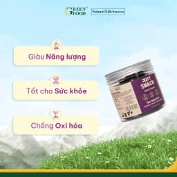 Thumbnail Mận khô Chile Dried Prunes Just Snack thương hiệu Green Food kích cỡ medium | Hộp 250g 2