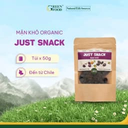 Thumbnail Mận khô Just Snack Green Food kích cỡ medium | Túi 50g 1