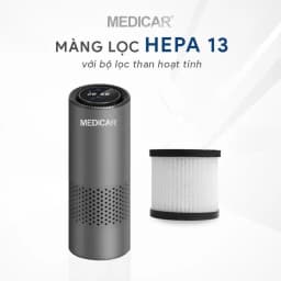 Thumbnail Màng lọc dự phòng HEPA 13 cho Máy lọc không khí Medicar - Công nghệ lọc mới nhất lọc đến 99% bụi mịn, vi khuẩn 4