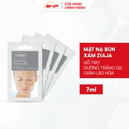 Thumbnail Mặt nạ dưỡng trắng da, chống lão hóa Ziaja Cleansing Face Mask with Grey Clay dạng bùn ghi 7ml 1