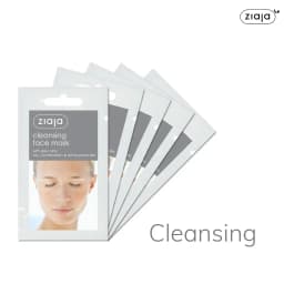 Thumbnail Mặt nạ dưỡng trắng da, chống lão hóa Ziaja Cleansing Face Mask with Grey Clay dạng bùn ghi 7ml 3