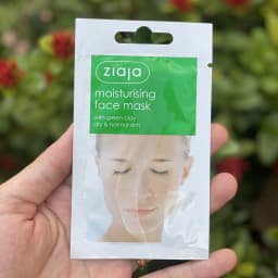 Thumbnail Mặt nạ dưỡng trắng da, chống lão hóa Ziaja Moisturising Face Mask with Green Clay dạng bùn xanh 7ml 4