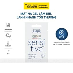 Thumbnail Mặt Nạ Gel Làm Dịu, Hỗ Trợ Lành Nhanh Tổn Thương Ziaja 7ml Với 95% Thành Phần Có Nguồn Gốc Tự Nhiên EUPC STORE 1