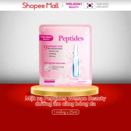 Thumbnail Mặt Nạ Hàn Quốc Dưỡng Ẩm Phục Hồi Da Welson Beauty Peptides 1 miếng 1