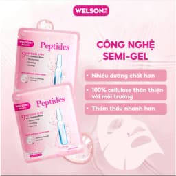 Thumbnail Mặt Nạ Hàn Quốc Dưỡng Ẩm Phục Hồi Da Welson Beauty Peptides 1 miếng 4