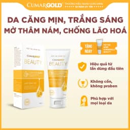 Thumbnail Mặt nạ sáng da CumarGold Beauty giúp hỗ trợ mờ thâm nám, dưỡng sáng da từ nghệ Nano curcumin - CMB02 1