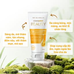 Thumbnail Mặt nạ sáng da CumarGold Beauty giúp hỗ trợ mờ thâm nám, dưỡng sáng da từ nghệ Nano curcumin - CMB02 2