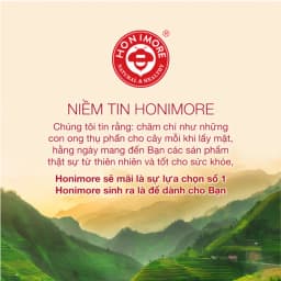 Thumbnail Mật ong chín Honimore Hoa Miền Núi 630g - tặng hũ 360g 3