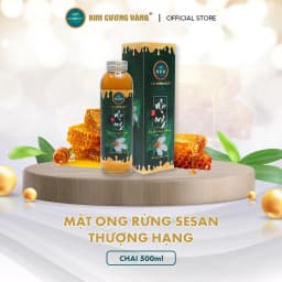 Thumbnail Mật Ong Hoa Rừng Tự Nhiên SeSan Nguyên Chất Kim Cương Vàng - Hỗ Trợ Giảm Cân, Sức Khỏe (500ml/Chai) 2