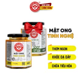 Thumbnail Mật ong rừng tinh bột nghệ Honimore 360g và Mật ong nguyên chất 360g - tốt cho dạ dày, đẹp da 1