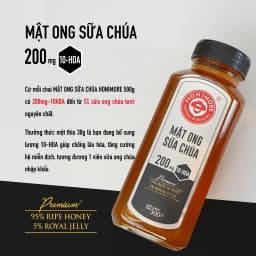 Thumbnail Mật ong sữa chúa Honimore 500g- 10HDA 200mg | Hỗ trợ tăng cường miễn dịch| Tốt cho sinh lý 3