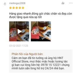 Thumbnail Mật ong tự nhiên hoa nhãn không đóng đường, không pha tạp HNT NATURAL PRODUCT MO200 2