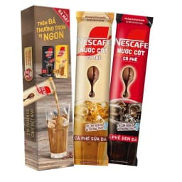 Thumbnail Mẫu dùng thử 2 que Nước cốt cà phê Đen Đá & Sữa Đá NESCAFE 1