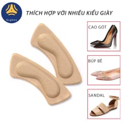 Thumbnail Mẫu lót gót sau, giảm size, chống trầy, hạn chế đau gót khi mang giày - Buybox 2