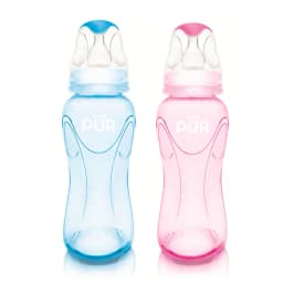 Thumbnail MÀU MỚI - Bình sữa cổ thường Pur Advanced XANH, HỒNG 60ml, 125ml, 250ml 1