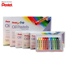 Thumbnail Màu Sáp Dầu Pentel PHN – 48 Màu Tươi Sáng, Sáp Mềm, Dễ Tán, Lên Màu Mịn – Bộ Sáp Màu Chất Lượng 3