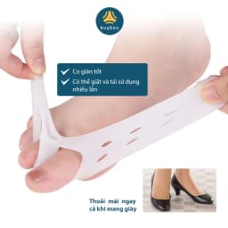 Thumbnail Mẫu vớ silicone bảo vệ bàn chân, cải thiện các vấn đề về đau gót, đay chân khi di chuyển - Buybox 4