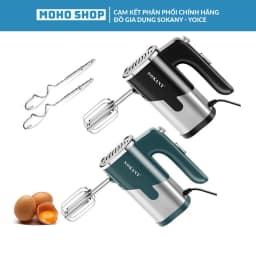 Thumbnail Máy đánh trứng, bột cầm tay SOKANY SK-6621 800W có 5 tốc độ cực nhanh nhuyễn [HÀNG CHÍNH HÃNG - BẢO HÀNH 1 NĂM] 1
