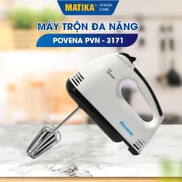 Thumbnail Máy đánh trứng POVENA máy trộn đa năng 7 cấp độ PVN-3171 2