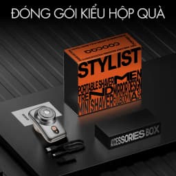 Thumbnail Máy cạo râu coocaa Stylist KKZX011 - Chuyên Gia Cạo Râu Mini , Cạo - Tỉa - Gương Trong Một, Chống Nước IPX7 (hai màu) 3