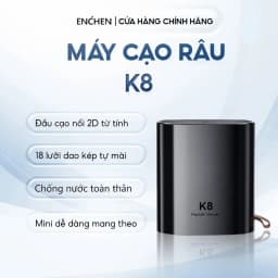 Thumbnail Máy cạo râu Enchen K8 đầu cạo 2D chống nước - Hàng chính hãng 1