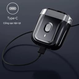 Thumbnail Máy cạo râu Enchen Mini 6 lưỡi dao kép mỏng, chống nước IPX7 - Hàng chính hãng 2