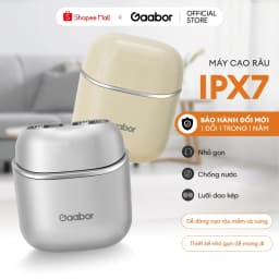 Thumbnail Máy cạo râu Gaabor ER-T01 đầu cạo 3D ôm vòng, chống nước IPX7 nhỏ gọn dễ dàng mang đi - quà tặng nam 3
