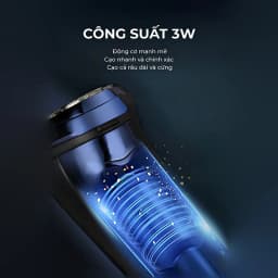 Thumbnail Máy cạo râu Magic B-63, 3 lưỡi dao, sử dụng 2 giờ - Hàng chính hãng. 4