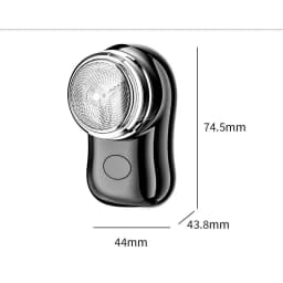 Thumbnail Máy cạo râu mini bỏ túi lưỡi kép thiết kế nhỏ gọn tiện lợi - HUSSIO 1