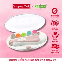 Thumbnail Máy chăm sóc móng tay chân cao cấp cho bé Haakaa | cắt, tỉa, dũa móng tay chân bé dễ dàng 1
