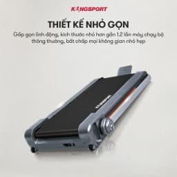 Thumbnail Máy chạy bộ KINGSPORT Gen 02 nhỏ gọn, tốc độ tối đa 8km/h, khung sườn chắc chắn, độ dốc 3 cấp độ 4