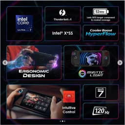 Thumbnail Máy chơi game cầm tay MSI Claw A1M (Intel Ultra 7-155H | 16GB DDR5 | 512GB | Win11) 1