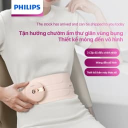 Thumbnail Máy Chườm Ấm Vùng Bụng PHILIPS 4325-Tận hưởng chườm ấm thư giãn vùng bụng,Thiết kế mỏng đến vô hình 1