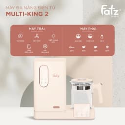 Thumbnail Máy đa năng điện tử (tiệt trùng UVC LED/ sấy khô/ làm sữa chua/ đun & hâm nước) MULTI-KING 2 FATZBABY FB9600RS 4