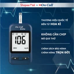 Thumbnail Máy Đo Đường Huyết On Call Extra Có Nhắc Nhở Đo, Đánh Dấu Trước & Sau Bữa Ăn 1