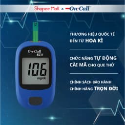 Thumbnail Máy Đo Đường Huyết On Call EZ II Dễ Sử Dụng, Cho Kết Quả Trong 10 Giây 1
