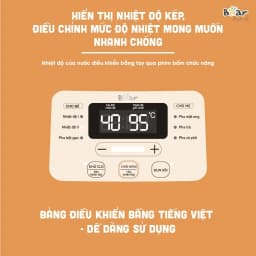 Thumbnail Máy Đun Nước Đa Năng Bear Hâm Sữa Thông Minh Khử Clo Pha Sữa An Toàn Cho Bé Bản Tiếng Việt Dễ Dàng Sử Dụng TNQ-D12D1 2