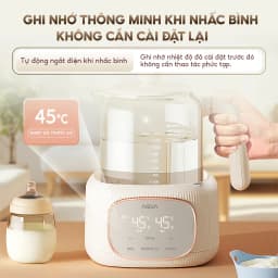 Thumbnail Máy đun nước pha sữa AQUA MH121T khử clo, đun siêu tốc, nút ghi nhớ riêng cho ba mẹ, ông bà 4