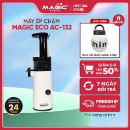 Thumbnail Máy ép chậm Magic Eco AC-132, lưới inox, giảm tiếng ồn - Hàng chính hãng. 1