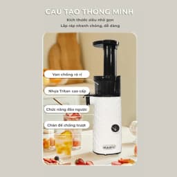Thumbnail Máy ép chậm Magic Eco AC-132, lưới inox, giảm tiếng ồn - Hàng chính hãng. 4