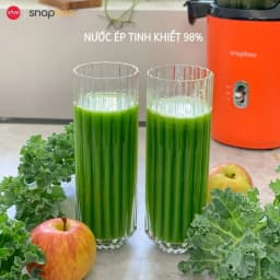 Thumbnail Máy Ép Chậm Nguyên Quả SNAPBEE S300 Elite_Ép Siêu Kiệt Bã 98%_Tháo Lắp Đơn Giản [Snap Kitchen] 4