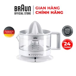 Thumbnail Máy ép vắt cam Braun CJ3000 - Công suất 20W - Dung tích350ml - Bảo hành 24 tháng. 1
