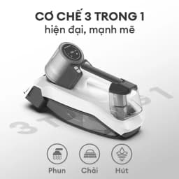Thumbnail Máy Giặt Hút Vết Bẩn KOCHI H100 - Không Dây - 8000Pa - Làm Sạch Thảm, Nệm, Sofa - Pin 2000mAh - Sạc Type-C 4