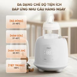 Thumbnail Máy hâm sữa AQUA WS21T hâm đồ ăn dặm, tiệt trùng an toàn, kiểm soát chính xác nhiệt độ 3