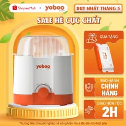 Thumbnail Máy hâm sữa tiệt trùng, rả đông, giữ ấm Yoboo YB-0041 thiết kế 2 ngăn 3in1 làm nóng thức ăn - Hàng Chính Hãng 1