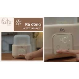 Thumbnail Máy hâm sữa và tiệt trùng điện tử 2 bình Duo 10 FATZBABY FB3211BK 3
