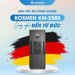 Thumbnail Máy Hút Ẩm Công Nghiệp Kosmen KM-250S Công Suất 250 Lít/Ngày- Hàng Chính Hãng Bảo Hành 24 Tháng 4