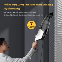 Thumbnail Máy hút bụi cầm tay Deerma DX120C lực hút 16000pa, công suất 600W phiên bản mới 2025 - Bảo hành 12 tháng 4