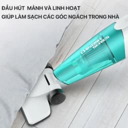 Thumbnail Máy hút bụi cầm tay Deerma DX118C lực hút 15000pa, công suất 600W với bộ lọc bụi mịn HEPA - Bảo hành 12 tháng 2